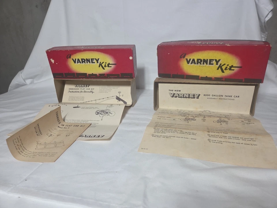 LOTE de 2 cajas Varney de carga de tren HO (vacías) Foto 1 de 4