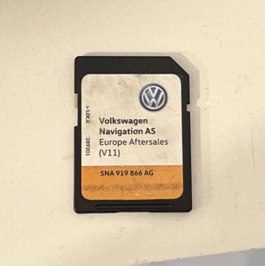 Genuine Volkswagen V11 Satellite Navigation SAT NAV SD Card 5NA 919 866 S - Image 1 of 1