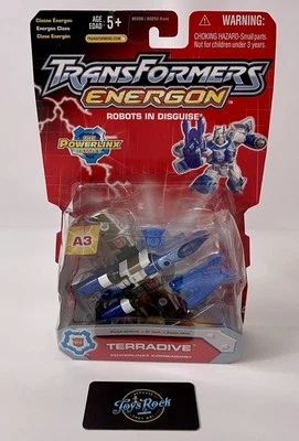 Transformers Energon TERRADIVE Powerlinks Action Figure New Hasbro - Image 1 of 4