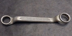 Forged Select Steel Double Ended Box End Wrench Offset 3/4โโ25/32โ USA Unique ๐ง - Picture 1 of 3