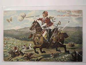 Der Traum eines Studenten - Die Jagd nach dem Glück - 1908 / Studentika - Picture 1 of 1