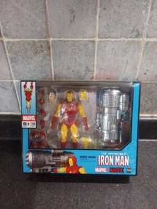 Mafex Iron Man No. 165 (Comic Ver) The Invincible Iron Man Mafex Medicom Toy MIB - Picture 1 of 4