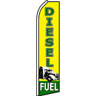 Carburant diesel 30" x 138" drapeau Swooper