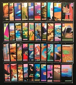 2006 Scott #4033-4072 - 39¢ - WONDERS OF AMERICA - Set of 40 Singles - MNH - Picture 1 of 1