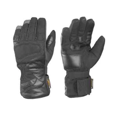 Guanti Antivento Impermeabili Invernali Hevik in Pelle, Nocche Moto Scooter XXL - Immagine 1 di 4