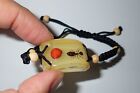 Insect Resin Bracelet Big-head Ant with Lucky Red Seed Amber Glow YL15A