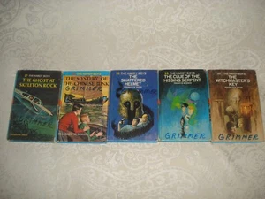 Lot of 5 Hardy Boys Hardback / Hardcover Children’s Mystery Books - Picture 1 of 11