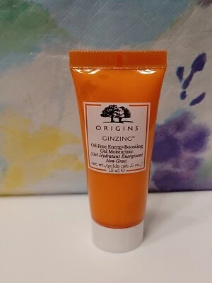 Gel hidratante Origins Oil Free Ginzing Energy Boosting. Tamaño de viaje, 0,5 oz/15 ml  Foto 1 de 2