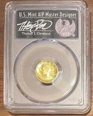 2018-W Gold American Liberty $10 High Relief PCGS PR70DCAM FDOI Cleveland Label - Image 1 of 2