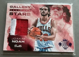 2013-14 Panini Court Kings Joakim Noah Gallery of Stars Prime #'d /25 Patch - Picture 1 of 3
