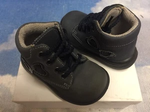 Italy Shoe Be 2 Niña Primer Paso Caminante Bota de Encaje Talla 19 / EE. UU. Infantil 4-4.5 - Imagen 1 de 9