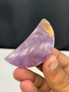 Beautiful polished Amethyst Moon lovely colour - Picture 1 of 5