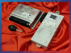 BMW E60 E61 5 series 3.0i M54 ENGINE ECU COMPUTER DME MS45.0 MODULE CAS2 KEY SET - Picture 1 of 10