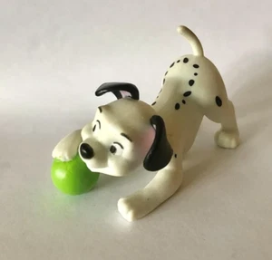 Disney 101 Dalmatians Dog 3" Cake Topper Pvc Figure LUCKY w Ball - Picture 1 of 1