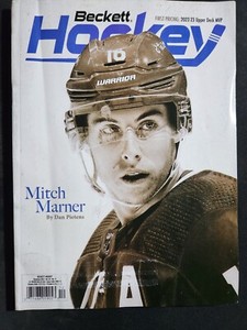 New December 2022 Beckett Hockey Card Price Guide Magazine With Mitch Marner