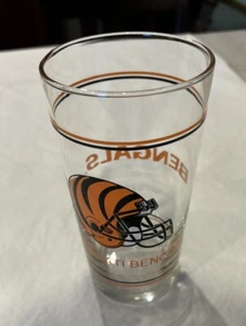 Cincinnati Bengals 16oz. Drinking Glass. Used Only For Display. - Picture 1 of 6