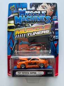 Muscle Machines Muscle Tuners '97 Toyota Supra Orange 1/64 RO_JA Motorsport NIP - Picture 1 of 2