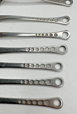 Rustfrit Sweden Circles Edelstahl Besteck Ersatz Gabel Messer Löffel 9 Stück - Bild 1 von 4