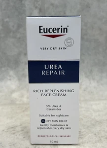 Eucerin Crema de Noche Facial Reponedora Rica Reponedora de Urea 5% Urea 50 ml Piel Seca - Imagen 1 de 2
