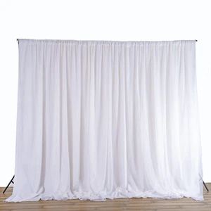 20ft x 10ft White Professional BACKDROP Photo Background Wedding Decorations - Picture 1 of 7