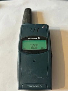 Ericsson T28 World Handy - (blau) schaltet ein - entsperrtes Retro Klapphandy - Bild 1 von 2
