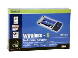 Linksys Wireless-G Notebook Adapter - Model WPC54G - Zdjęcie 1 z 1