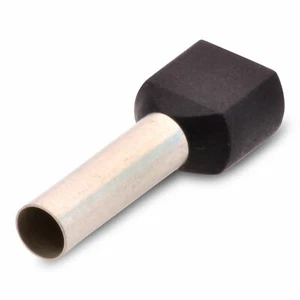 Twin-Aderendhülse Duo Zwilling zweiadrig 2 x 1,5 mm² Länge: 8 mm 100 Stück - Bild 1 von 4
