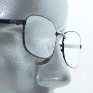Lesebrille schlicht schwarz Metall traditionelles unkompliziertes Gestell +3,00 Gläser - Bild 1 von 1