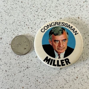 Clarence Miller Kongressabgeordneter Ohio Republikaner Wahl Pinback Button #45229 - Bild 1 von 2