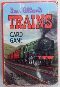 Vintage PEPYS Series TRAINS Card Game Playing Cards Ian Allan Retro - Picture 1 of 19
