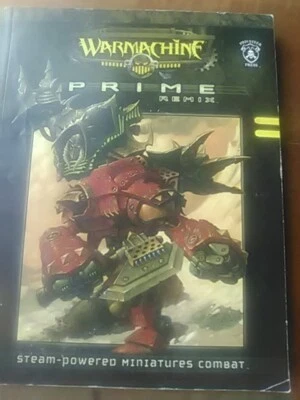 Warmachine Prime Remix Steampowered miniatures combat softcover rulebook 2007 - Image 1 of 2