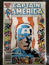 Captain America 323 1st First John Walker Newsstand Falcon Winter Soldier