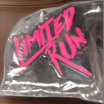 Limited Run Games Pink Logo Enamel Pin LRG Exclusive Collectible PAX NEW - Image 1 of 2
