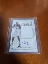 2015 National Treasures Collegiate Kevon Looney RC Patch Auto 70/99 RPA UCLA