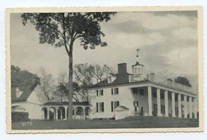 Mount Vernon Home of George Washington Virginia Postcard - Picture 1 of 2