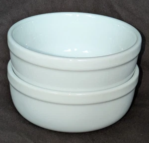 2 Williams Sonoma Everyday White All Purpose Bowls Set - Picture 1 of 8