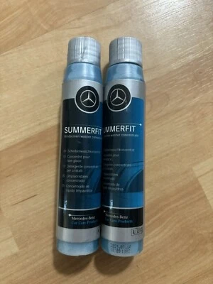 Mercedes Benz Líquido Lavador Parabrisas Concentrado NUEVO - JUEGO DE 2 Foto 1 de 2