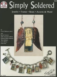 Book, Simply Soldered Book / Turn Any Small Item into a Charm OR Pendant  - Picture 1 of 1