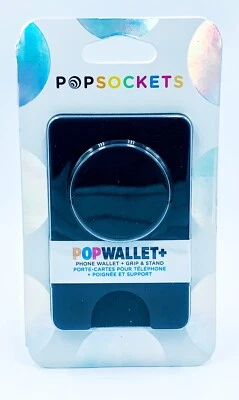 PopSockets Popwallet Plus Portatarjetas Negro PopSocket Pop Socket Pop Wallet Foto 1 de 2