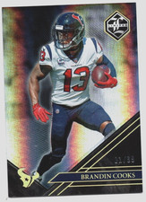 BRANDON COOKS--TEXANS--2022 PANINI LIMITED---CARD #42----01/99