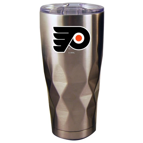 Philadelphia Flyers 22oz. Diamond Bottom Stainless Steel Tumbler Cover