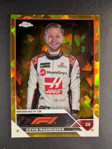 2023 Kevin Magnussen Gold Sapphire 41/50 Topps Chrome #49 F1 Formula 1 - Picture 1 of 2