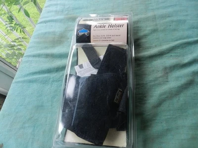 New Uncle Mike's Law Enforcement Ankle Holster Size 16 8816-1 LH - Image 1 of 4