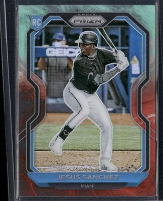 2021 Panini Prizm #148 Jesus Sanchez Cosmic Haze Prizm - Image 1 of 2