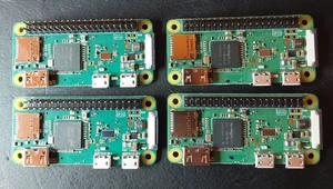 Raspberry Pi Zero W v1.1 - Four (4) Pictured, but the listing is for one (1) - Afbeelding 1 van 4