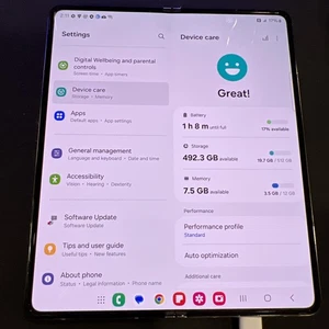 Samsung Galaxy Z Fold4 - 512GB - SM-F936WU - Network Locked (see photos) - Photo 1 sur 6