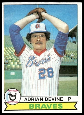 1979 Topps #257 Adrian Devine Atlanta Braves - Image 1 of 2