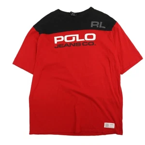 T-shirt Polo Jeans Ralph Lauren vintage taglia XL - Foto 1 di 4
