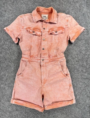 Pantalones Cortos Lee Union-Alls Para Mujer XS Ácido Caqui Melocotón Mameluco De Colección Modernos Foto 1 de 4