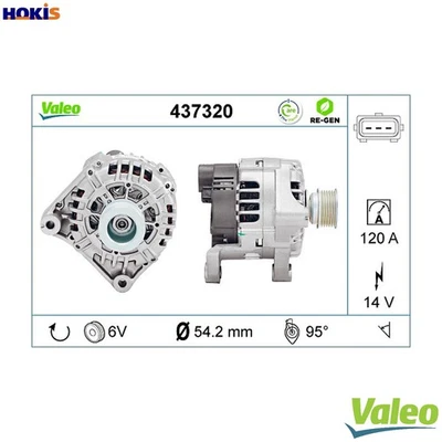 ALTERNATOR 437320 FOR BMW Z3/E36/Roadster S54B32 3.2L 6cyl 3 E46 - Image 1 of 4